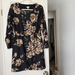 J. Crew tulip hem floral dress. Excellent condition